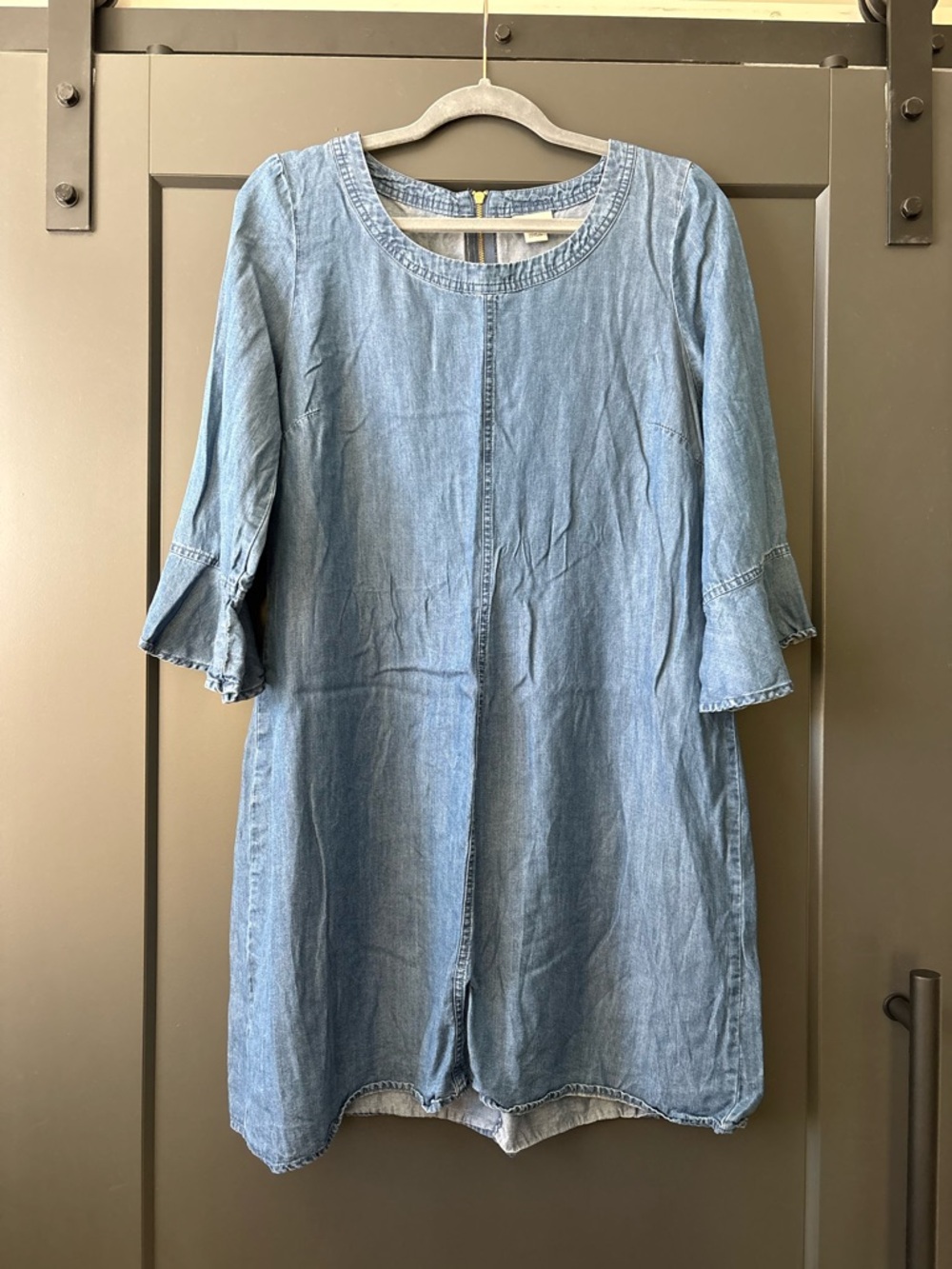 Cato Denim Dress | Light Blue | Chambray